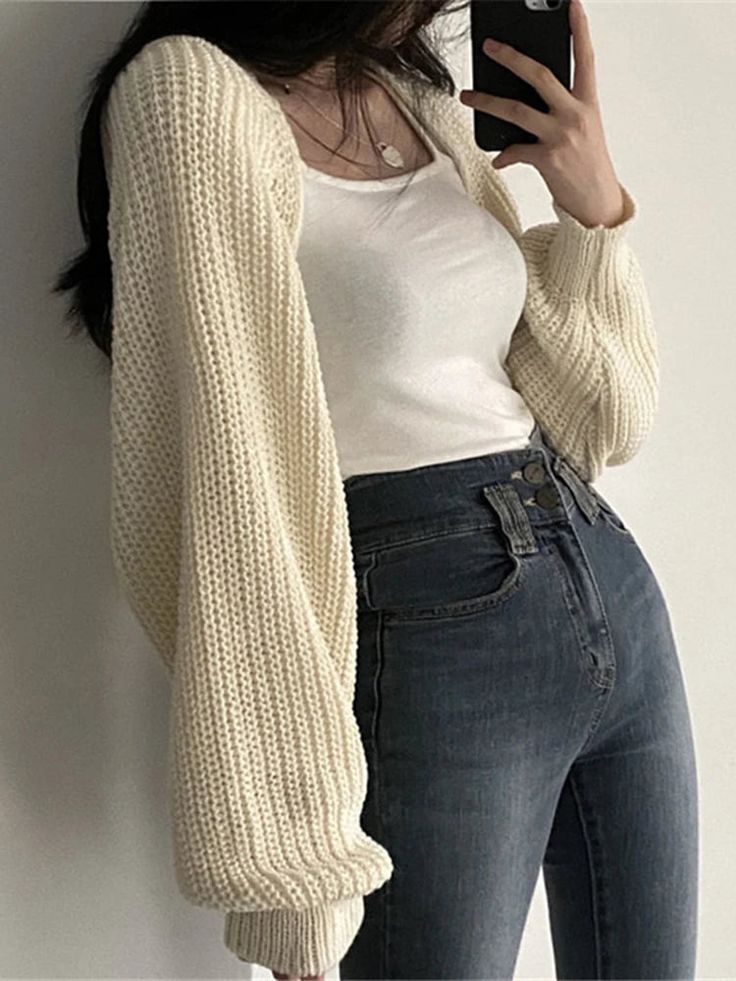 Chloe Cropped Knit Bolero