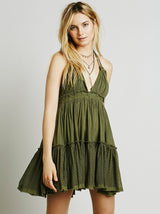 Boho Chic Halter Dress