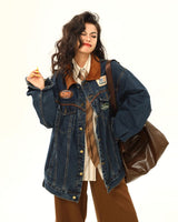 Ivy Vintage Patchwork Denim Jacket