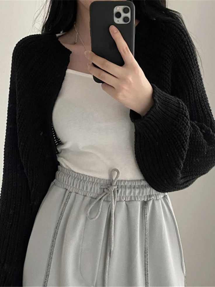 Chloe Cropped Knit Bolero