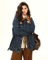 Ivy Vintage Patchwork Denim Jacket