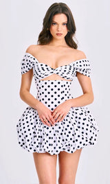 Chloe Polka Dot Bubble Dress