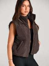 Sophie Sleeveless Lightweight Puffer Vest