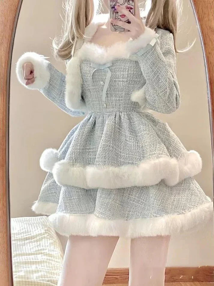 Frosted Elegance Dress