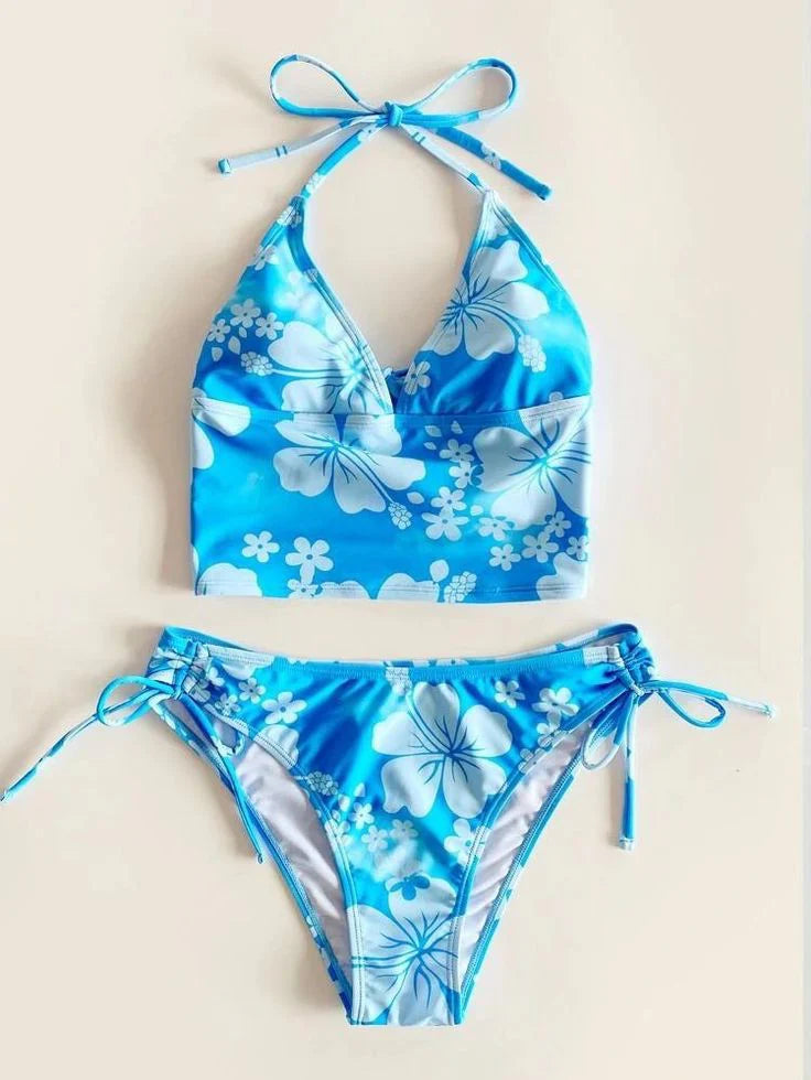 Tropical Floral Bikini Set