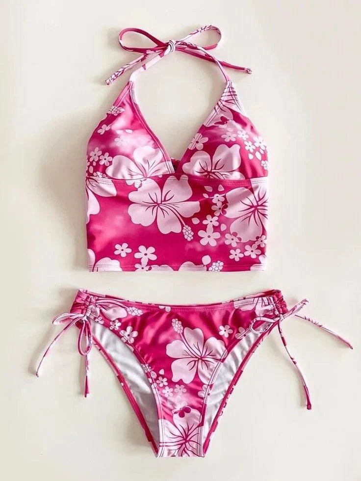 Tropical Floral Bikini Set