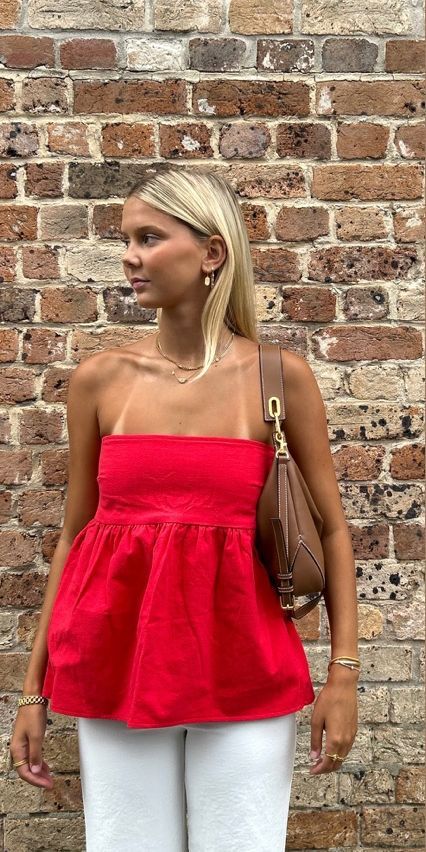 Chic Strapless Tube Top