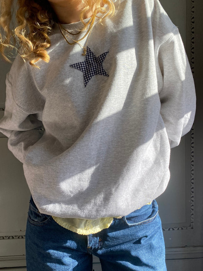 Lucy Star Patch Sweatshirt