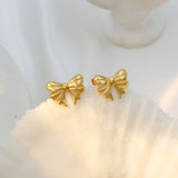 Dainty Bow Stud Earrings