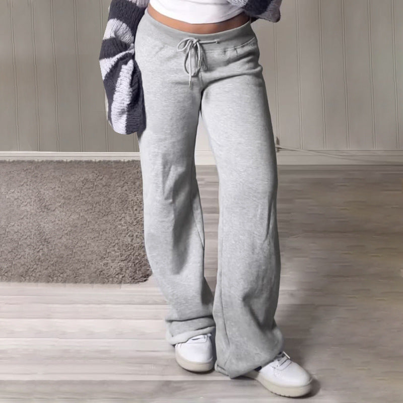 Chloe Cozy Wide-Leg Sweatpants