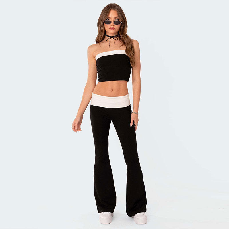 Zara Two-Tone Tube Top Set