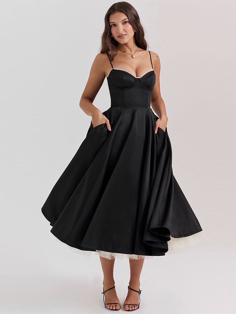 Sleeveless Ballerina Midi Dress