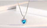 Heart of Sapphire Necklace