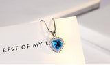 Heart of Sapphire Necklace