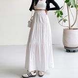 Chic White Maxi Skirt