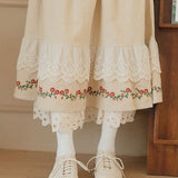 Vintage Embroidered Skirt