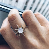 Sunburst Radiance Ring