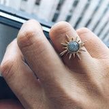 Sunburst Radiance Ring