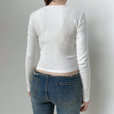 Chloe Scallop Trim Knit Top