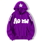 'Aonw' Star Hoodie