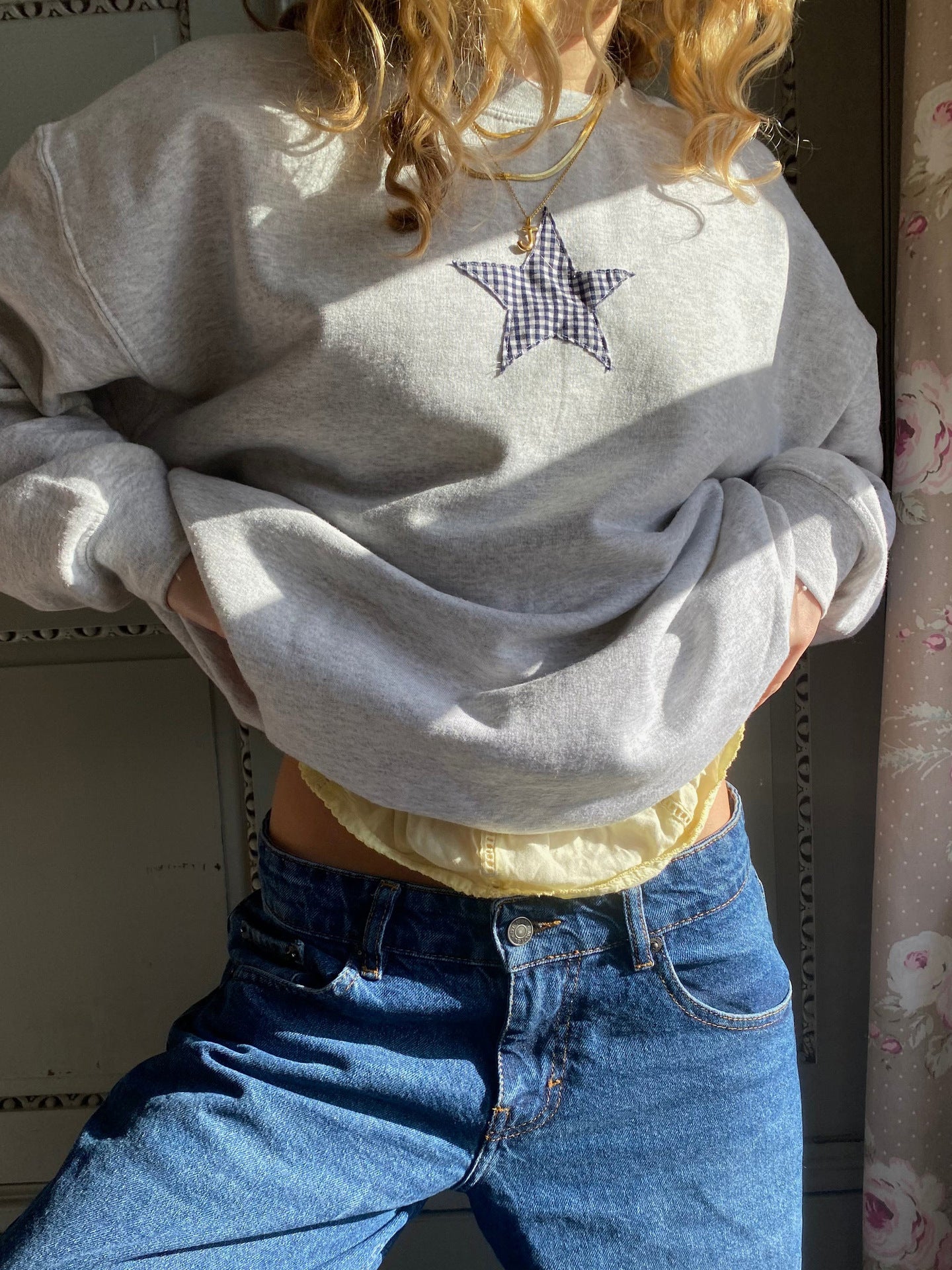 Lucy Star Patch Sweatshirt