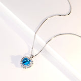 Heart of Sapphire Necklace