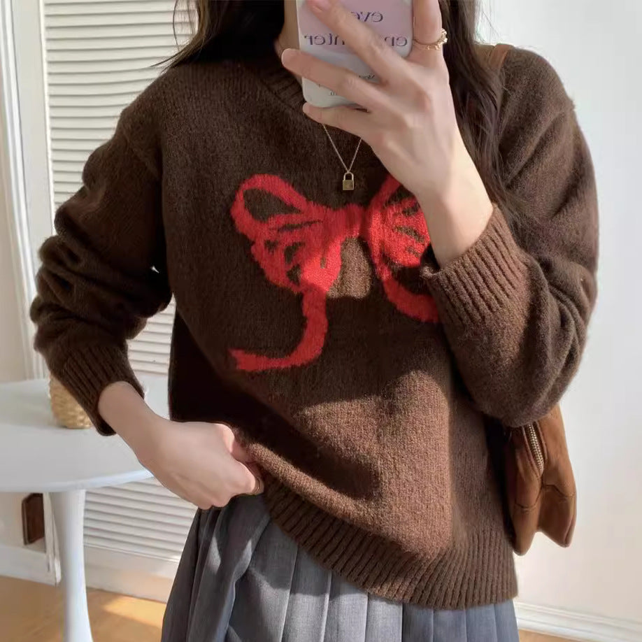 Alice Bow Knit Sweater