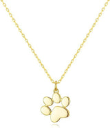 Golden Paw Pendant