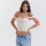 Audrey Floral Corset Top