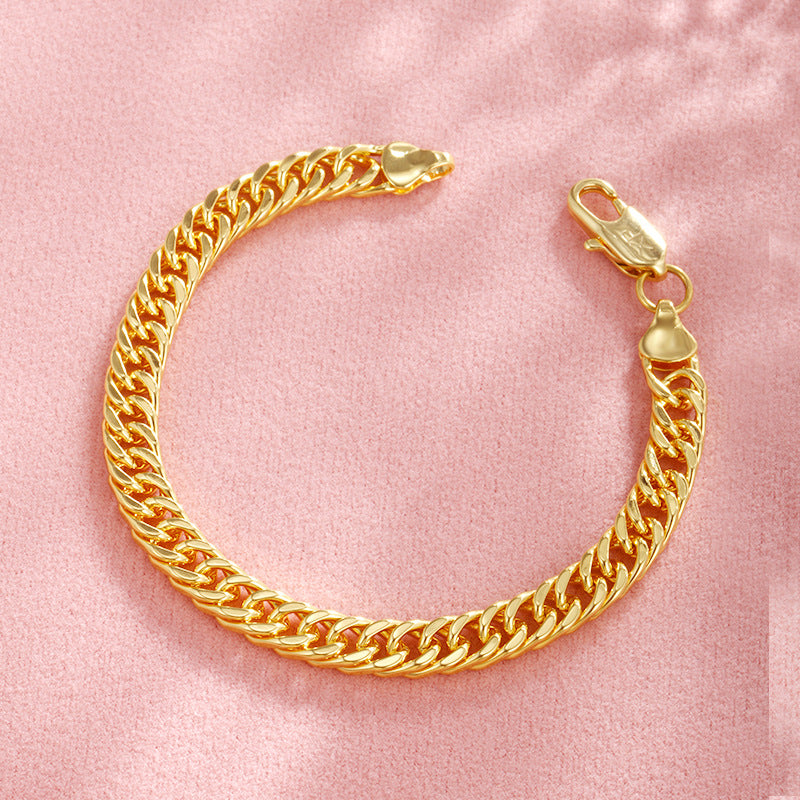 Elegant Gold Chain Bracelet