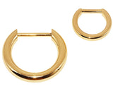 Gold Hoop Earrings