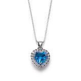 Heart of Sapphire Necklace