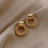 Twisted Hoop Earrings