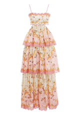 Ethereal Bloom Maxi Dress