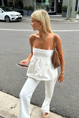 Chic Strapless Tube Top