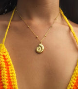 Sea Nail Gold Necklace