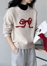 Alice Bow Knit Sweater