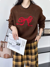 Alice Bow Knit Sweater