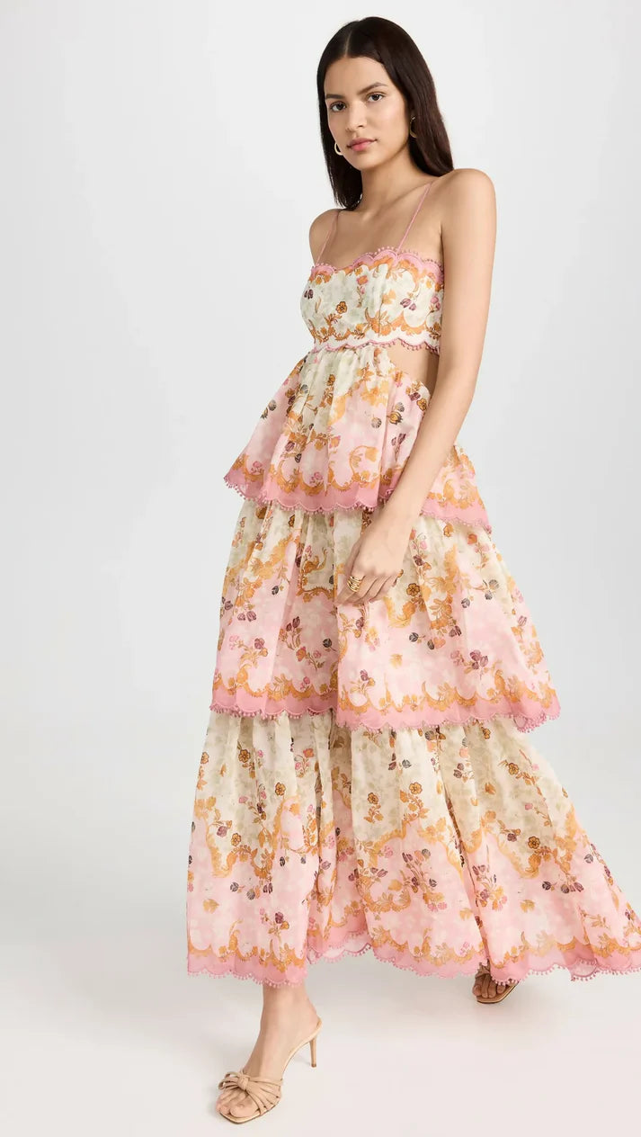 Ethereal Bloom Maxi Dress