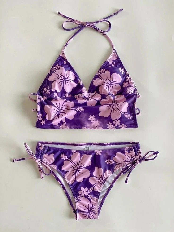 Tropical Floral Bikini Set