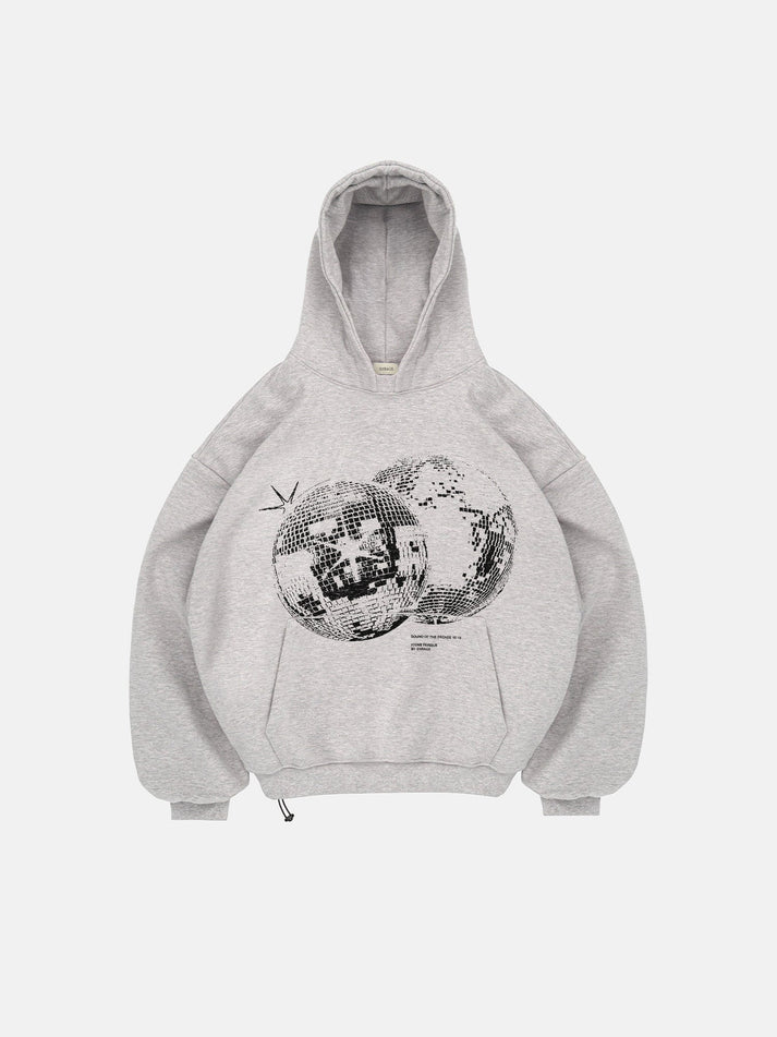 Disco Ball Graphic Hoodie