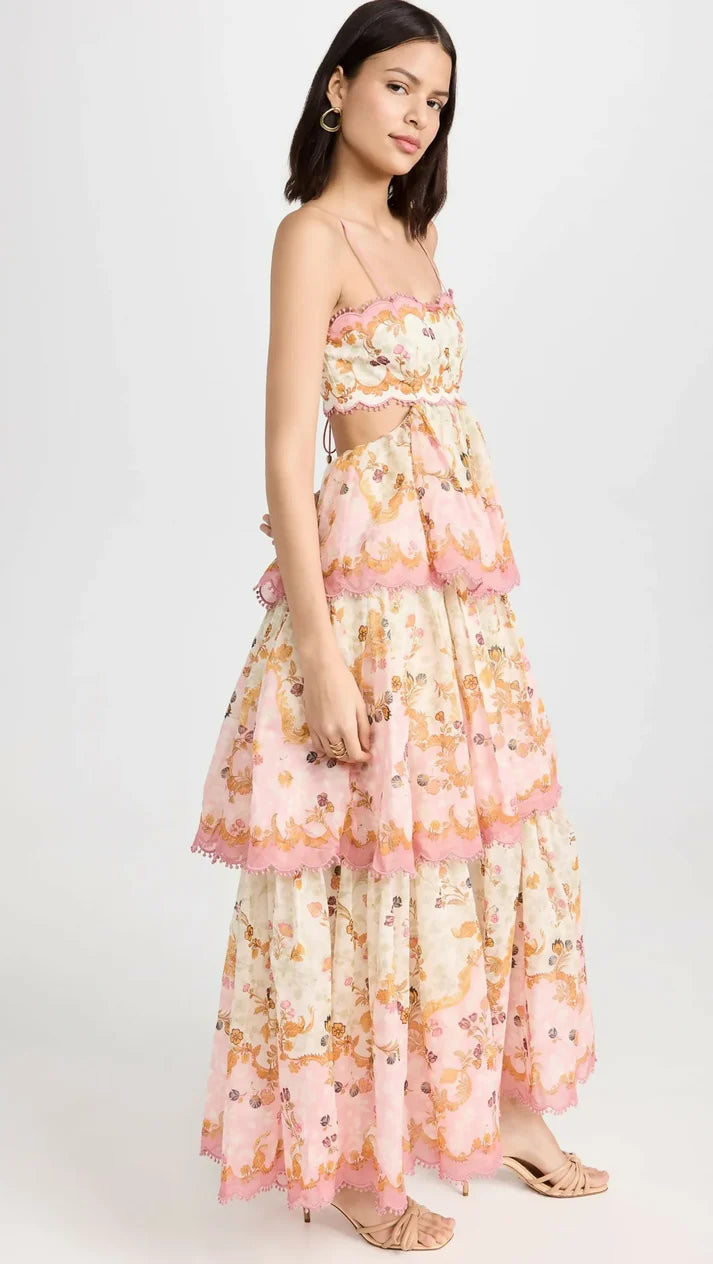 Ethereal Bloom Maxi Dress