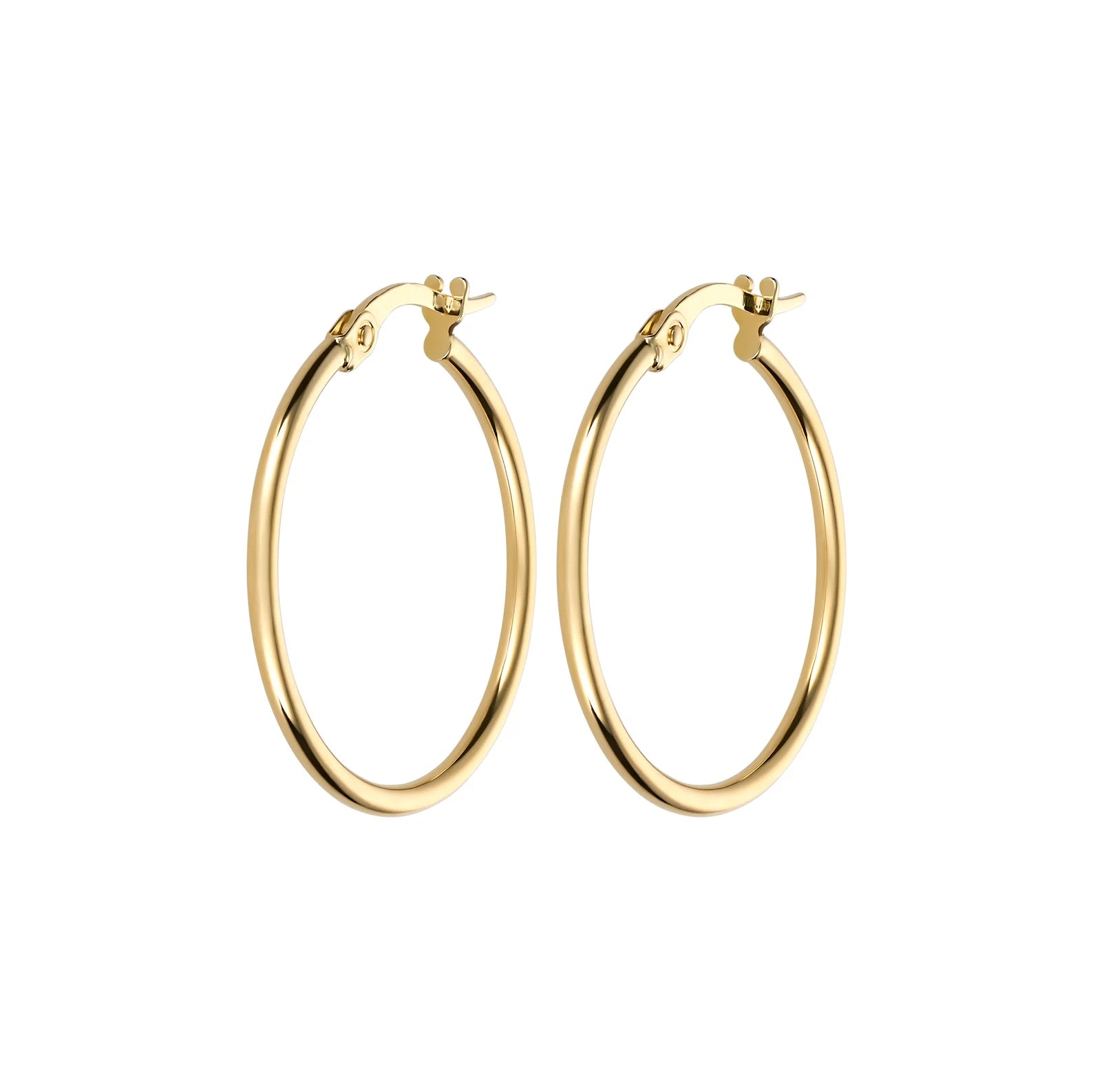 Classic Gold Hoop Earrings