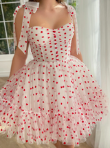 Romantic Heart Mini Dress