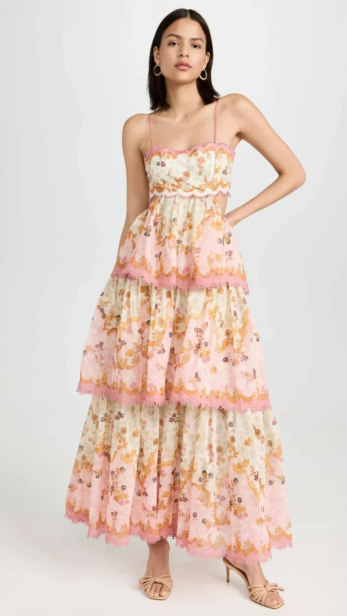 Ethereal Bloom Maxi Dress