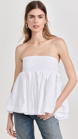 Breezy Strapless Summer Top