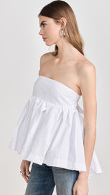 Breezy Strapless Summer Top