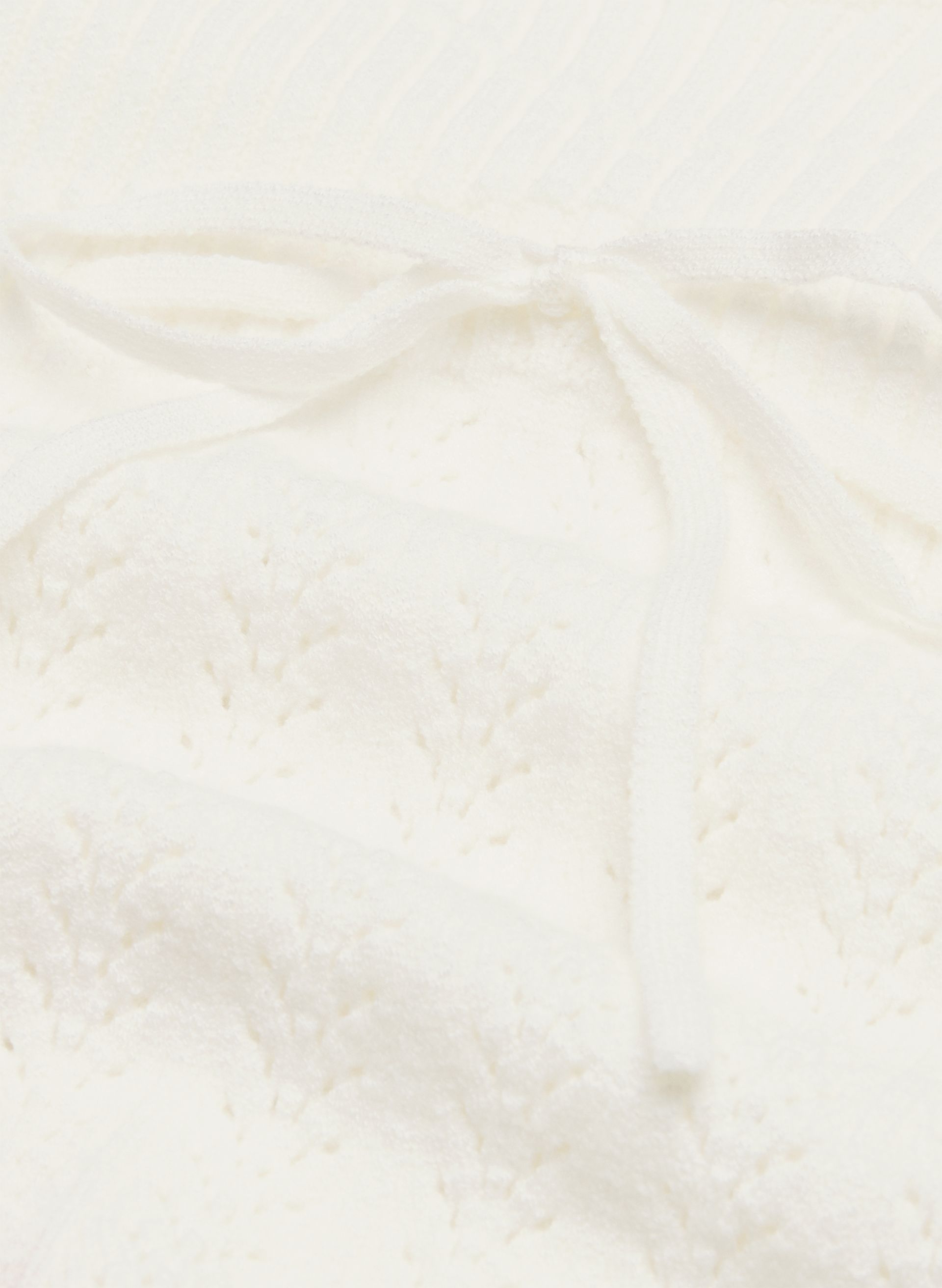Hazel Scallop-Trim Knit Top